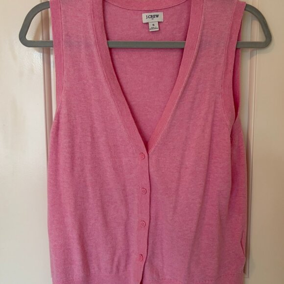 J.Crew Button-Front Sweater Vest Size Small - Picture 2 of 4